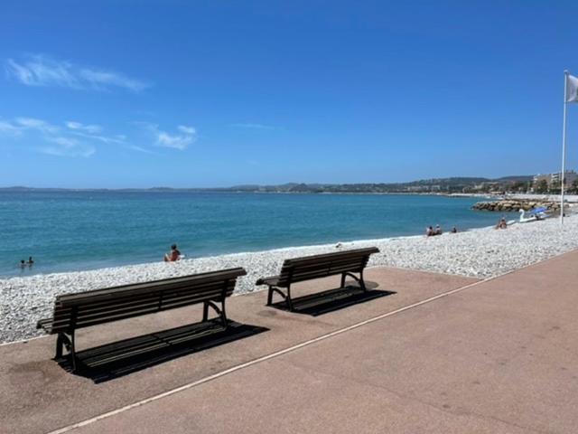 Appartement Avec Piscine Privee Cagnes-sur-Mer Exteriör bild